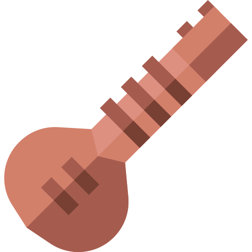 sitar icono gratis