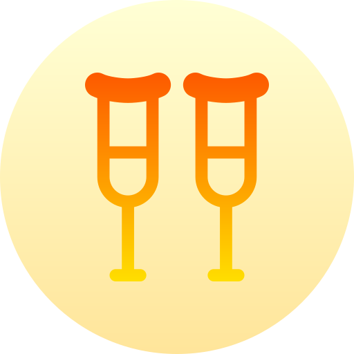 Костыли бесплатно иконка