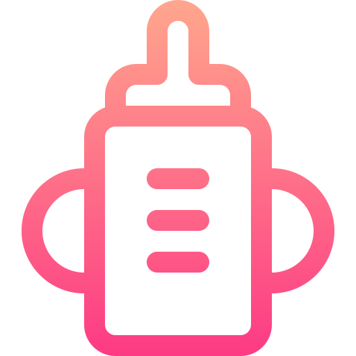 Baby feeder Basic Gradient Lineal color icon