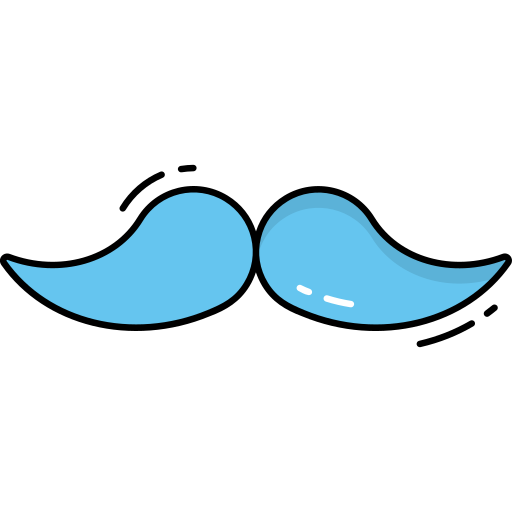 bigote icono gratis