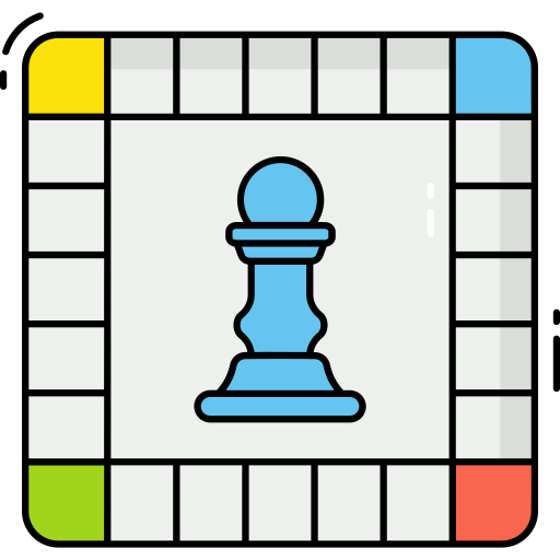 Tabuleiro de xadrez - ícones de hobbies e tempo livre grátis