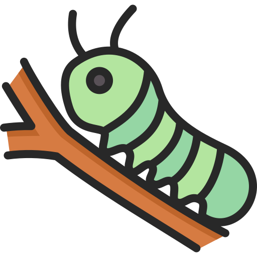 Caterpillar Generic Outline Color icon
