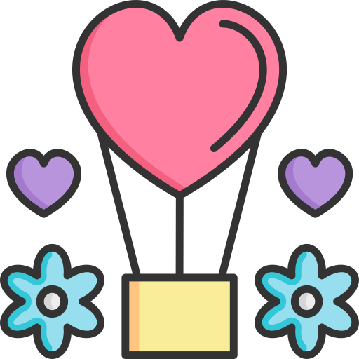 globo aerostático icono gratis