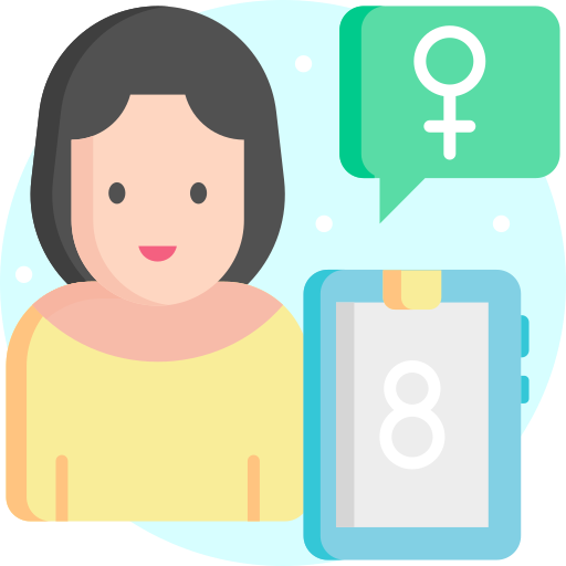 journée des femmes Icône gratuit
