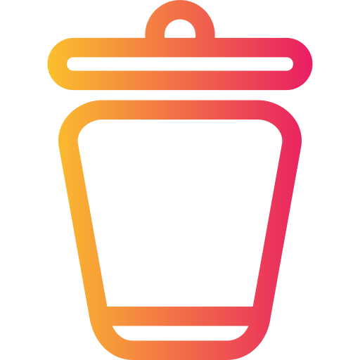 Trash free icon Trash free icon
