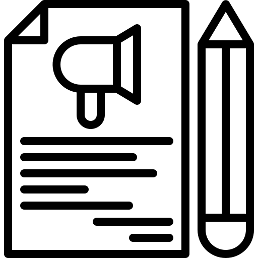 Marketing free icon