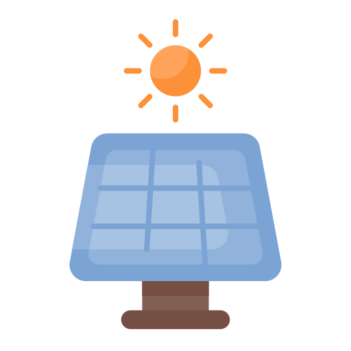 panel solar icono gratis