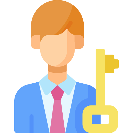 Key person - free icon