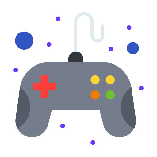 Joystick Icon Flat