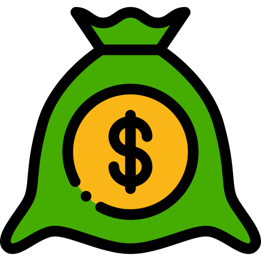 Money bag free icon Money bag free icon