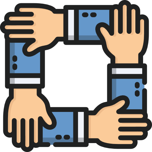 Teamwork - Free networking icons