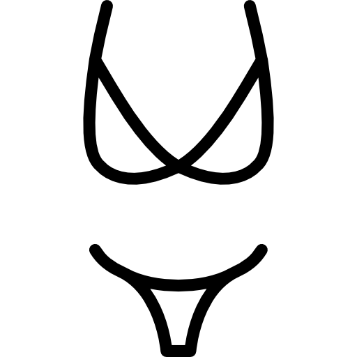 bikini icono gratis