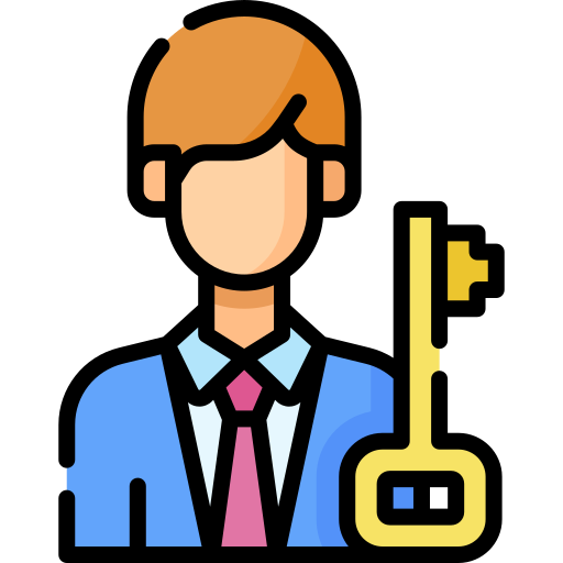 Key person - free icon