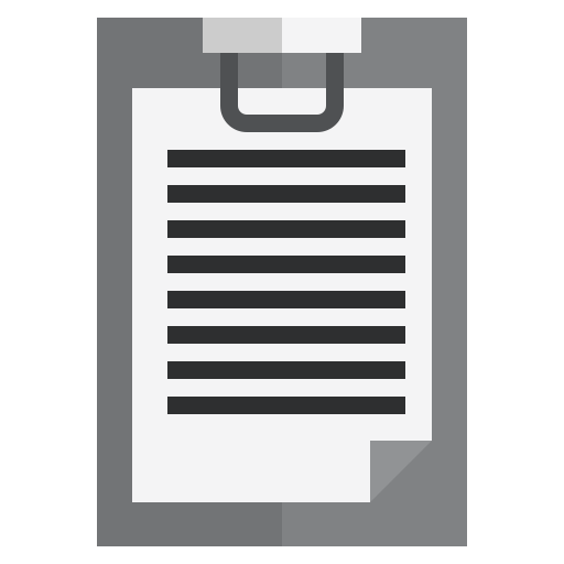 Clipboard Surang Flat Icon