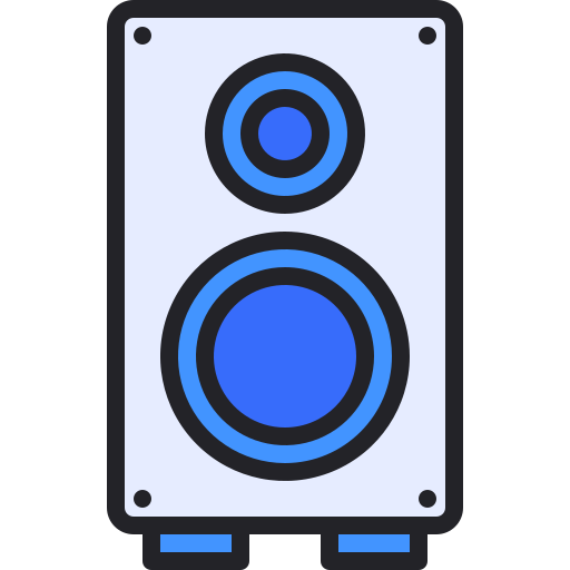 altavoz de sonido icono gratis