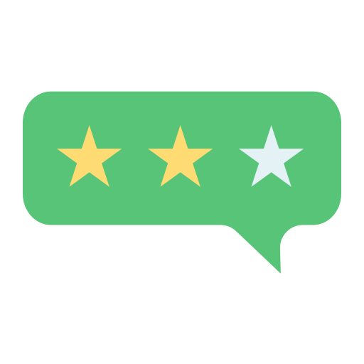 Review Generic Flat Icon