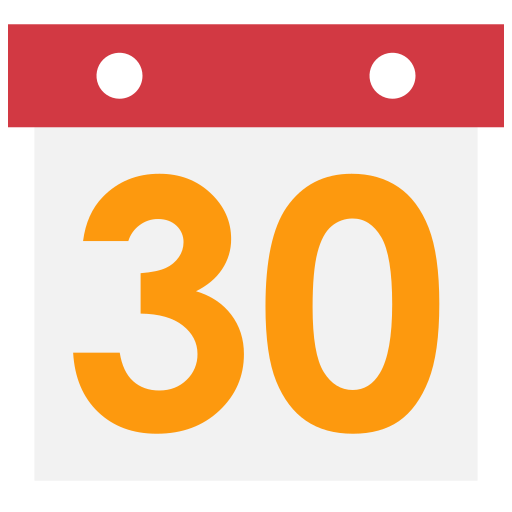 Thirty free icon Thirty free icon