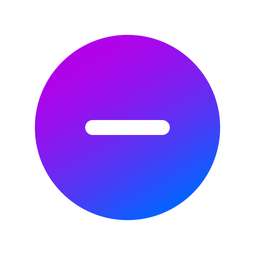 Minus free icon