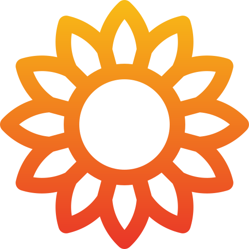 Sunflower Generic Gradient icon