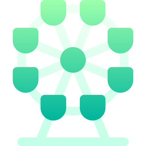 grande roue Icône gratuit