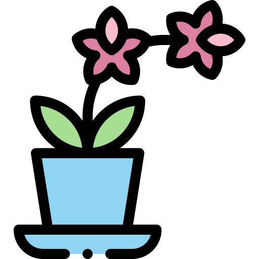 orquídea icono gratis