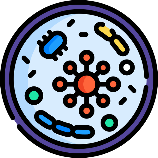 Microbiology Special Lineal color icon