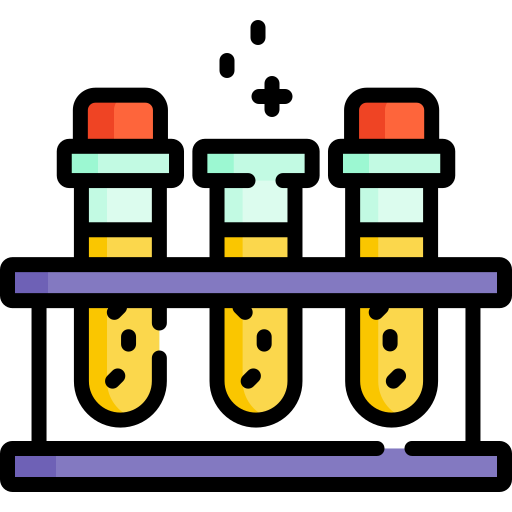 Test tubes Special Lineal color icon