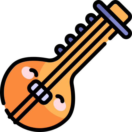 sitar icono gratis