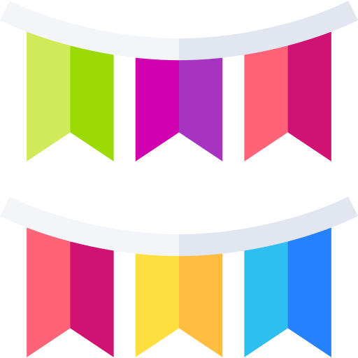 guirnalda icono gratis