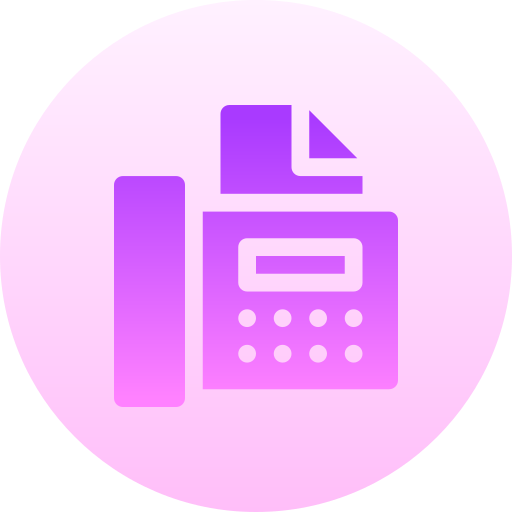 Fax Free Technology Icons