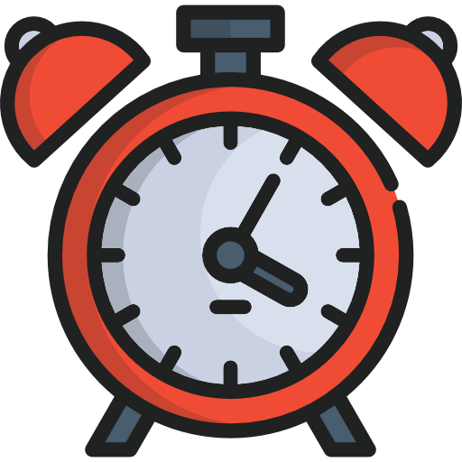 Alarm Clock Special Lineal Color Icon