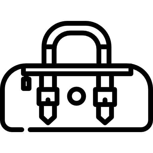 bolsa de deporte icono gratis