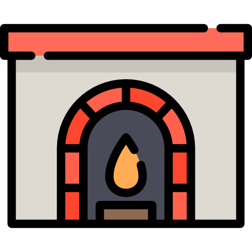 chimenea icono gratis