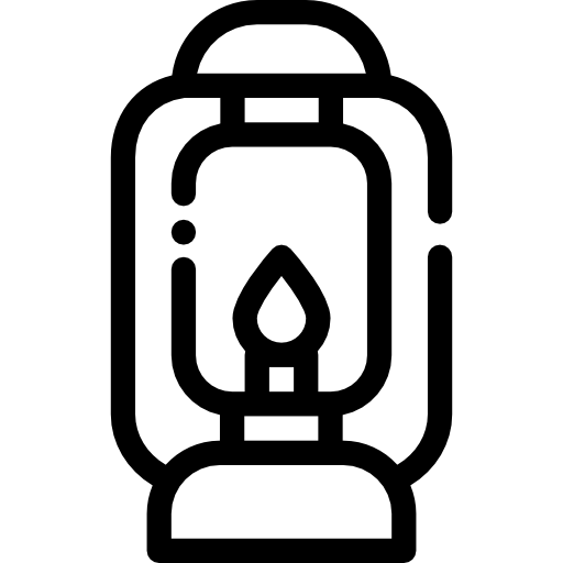 Lantern Detailed Rounded Lineal icon