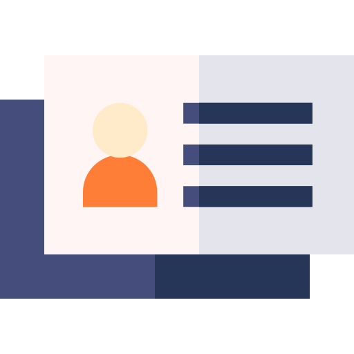 신분증 무료 아이콘