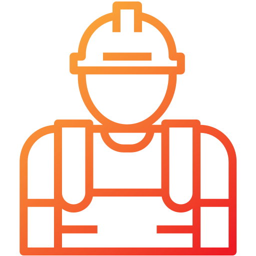 trabajador de reparación de viviendas icono gratis