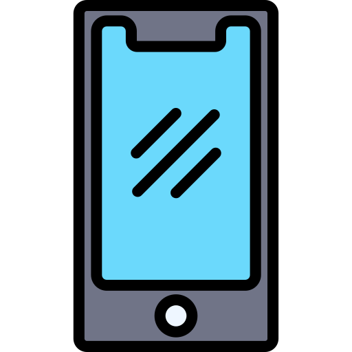 Smartphone Generic Outline Color icon