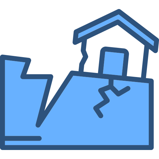 Earthquake - free icon