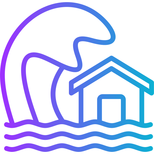 tsunami Icône gratuit tsunami Icône gratuit