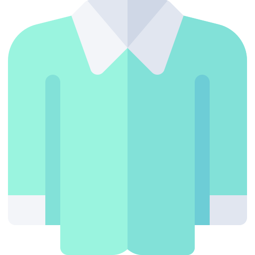 Shirt Basic Rounded Flat icon