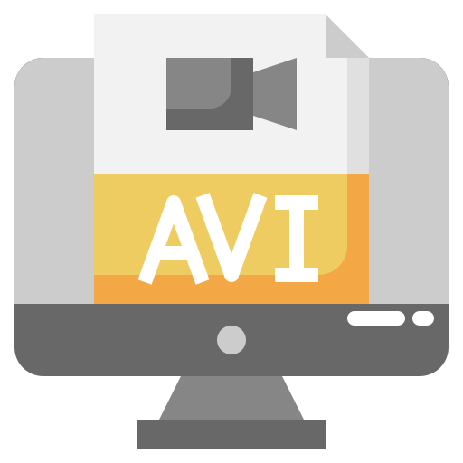 archivo avi icono gratis