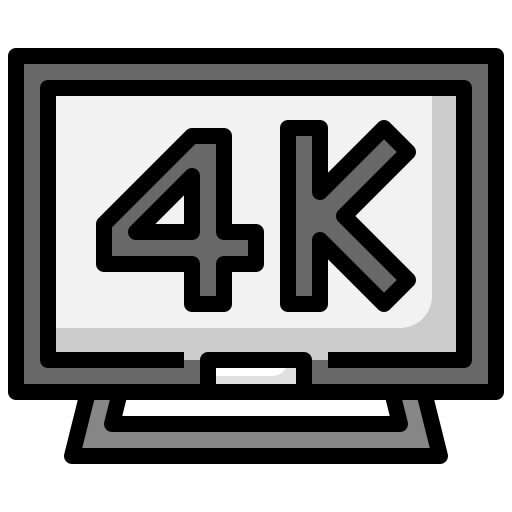 4k icono gratis