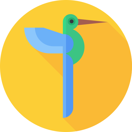 colibrí icono gratis