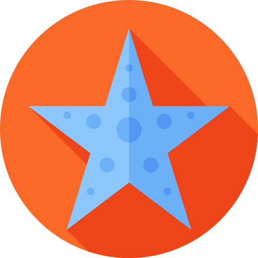 estrella de mar icono gratis