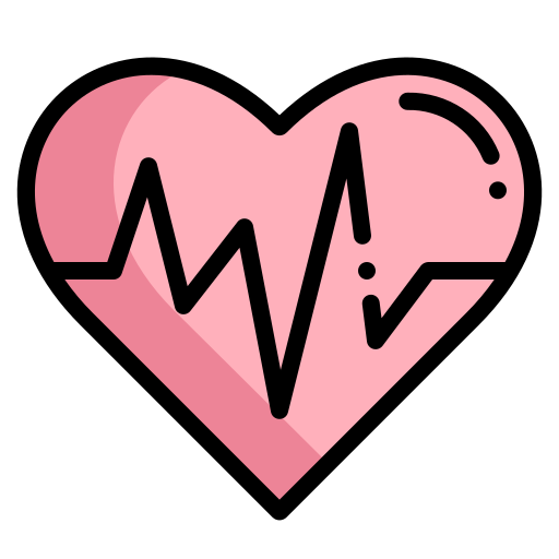 Heartbeat Generic Outline Color icon