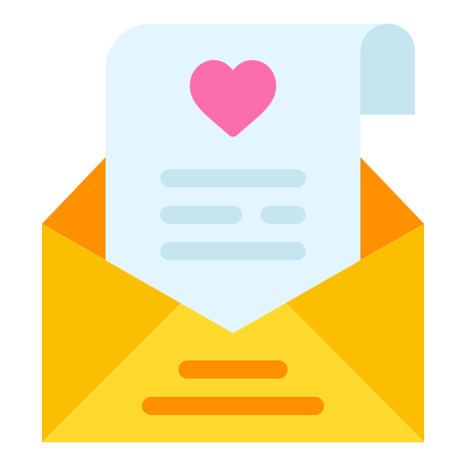 Love letter Generic Flat icon