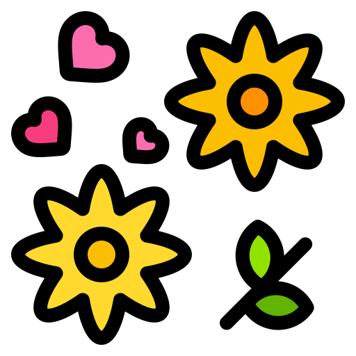 Flowers Generic Outline Color icon