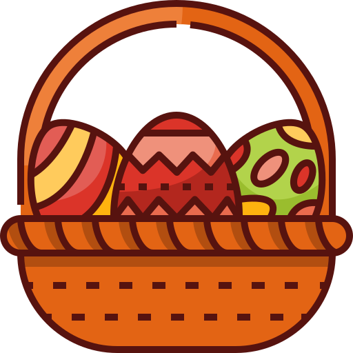 el huevo de pascua icono gratis