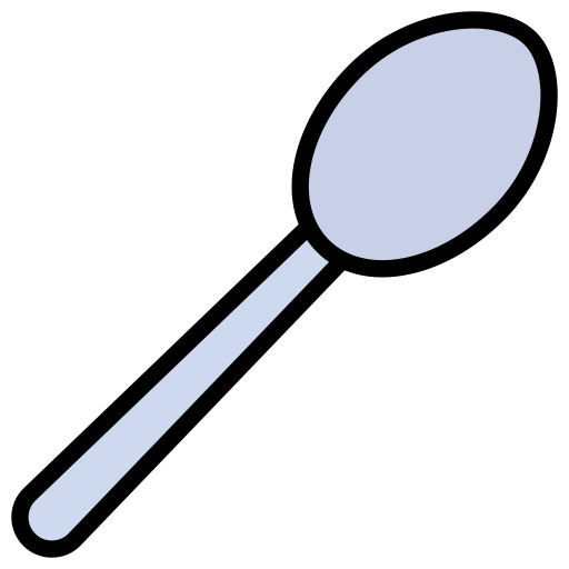 Spoon Generic Outline Color icon