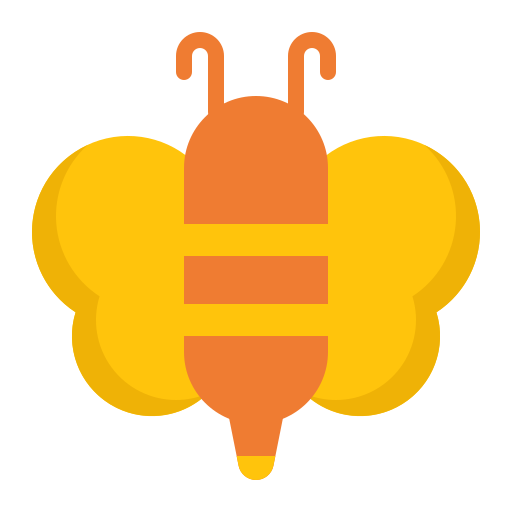 abeja icono gratis